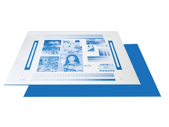 Hvilken utskriftsplate er egnet for høyvolums kommersiell fargeutskrift?